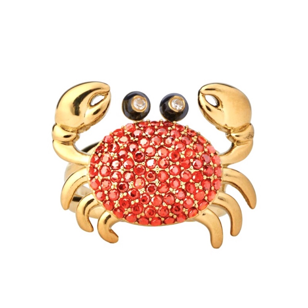 KATE SPADE • Shore Thing Crab Ring - Picture 4 of 7